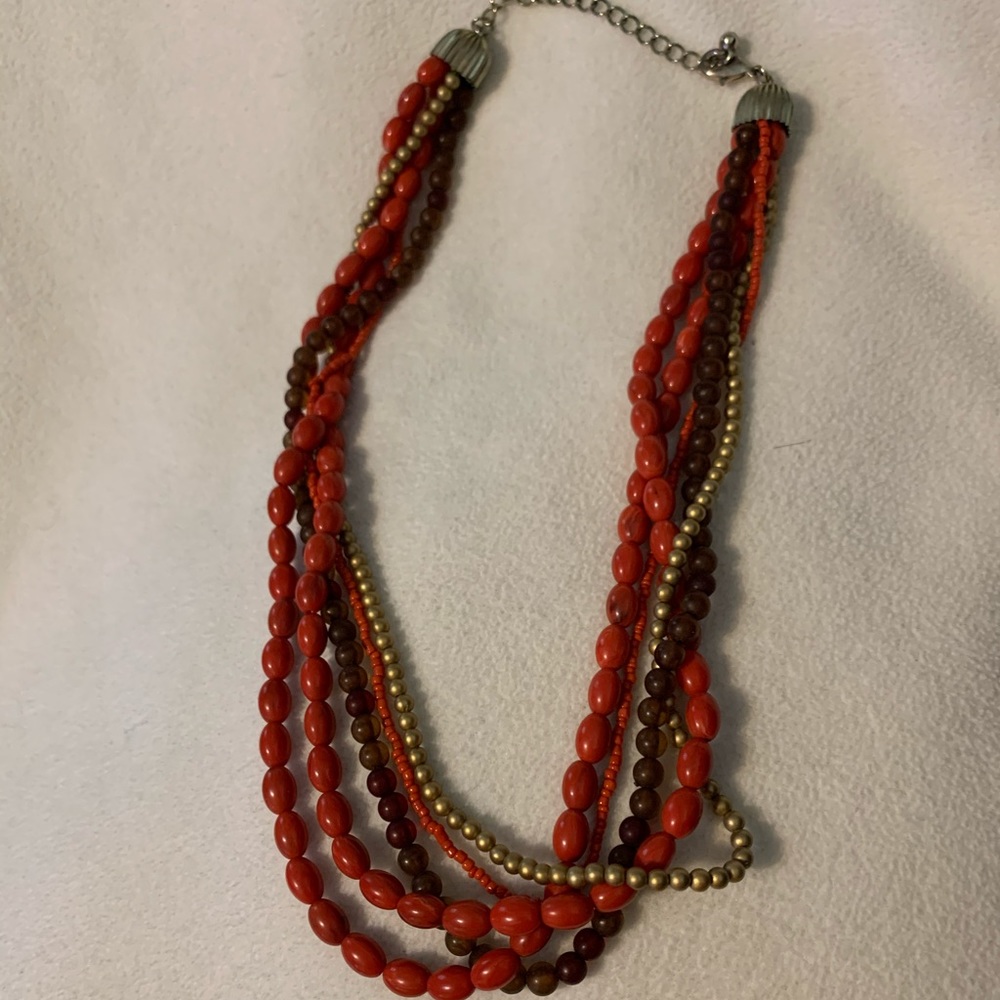 Multi Bead Neclace